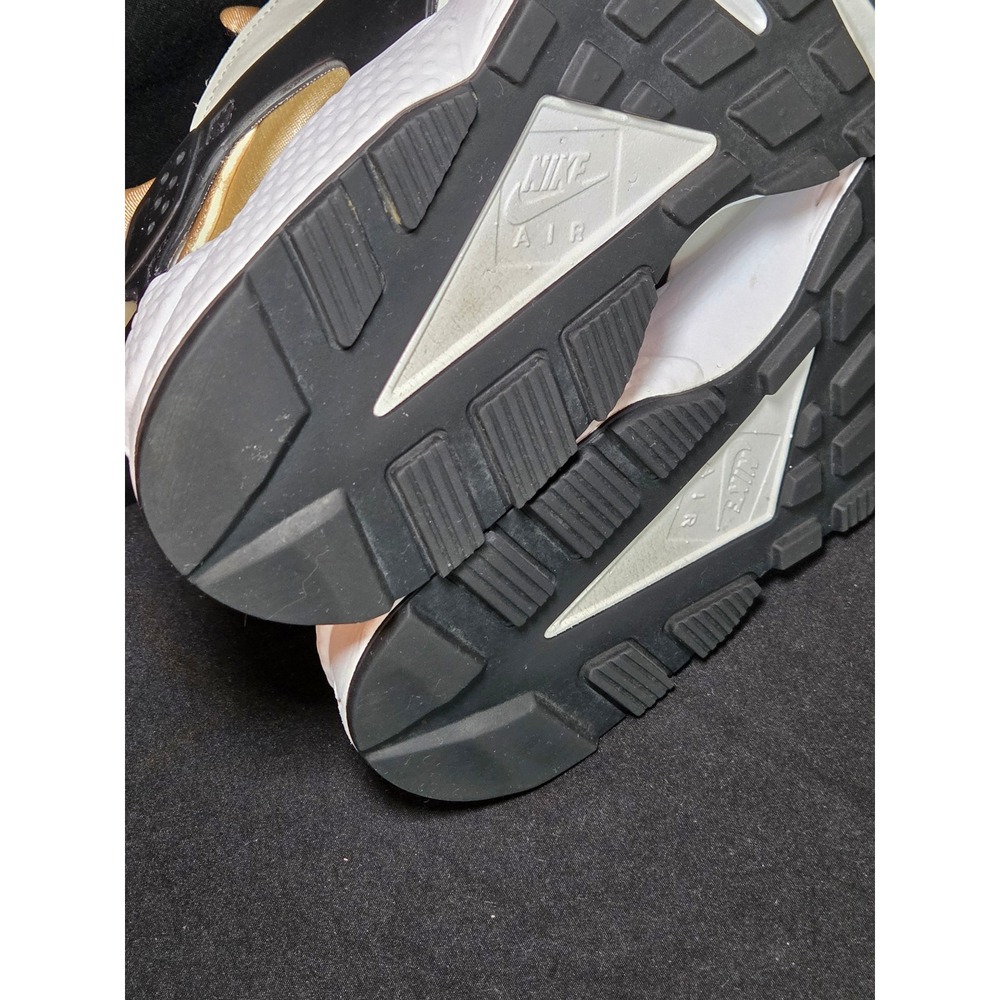 Nike Air Huarache International White Gold Black Men's Shoes Size 7.5 - Picture 9 of 10
